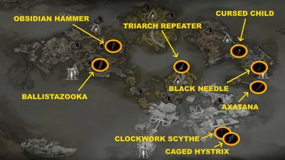 Mortal Shell 2 weapons and sidearms in Mammon