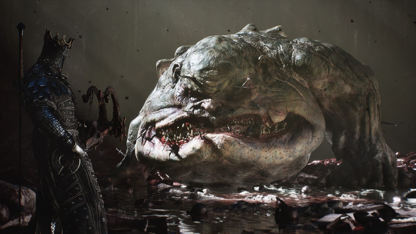 Mortal Shell 2 PS5 gameplay screenshot showing combat environment